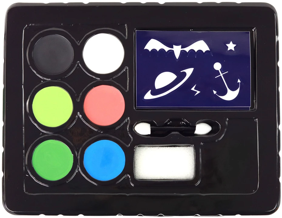 Zestaw Veido dažymo rinkinys vaikams Leans Toys Face Paint, 1 vnt.