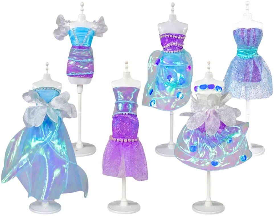 Zestaw Kūrybinis lėlių aprangos kūrimo rinkinys Little Fashion Designer