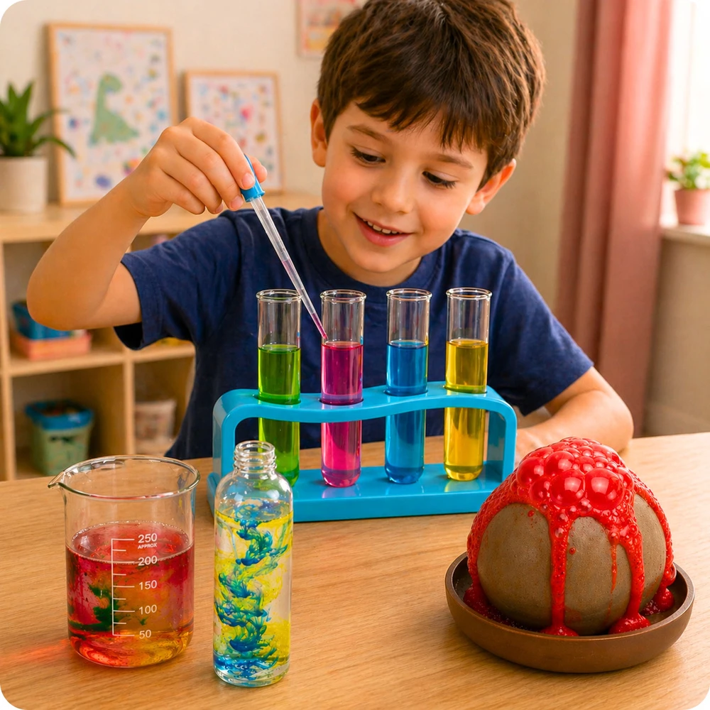 Zestaw Chemijos rinkinys 14 eksperimentų