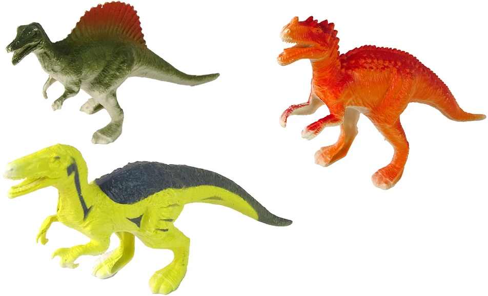 Zestaw Žaislinių dinozaurų figūrėlių rinkinys Lean Toys Animal Kingdom, 9 vnt.