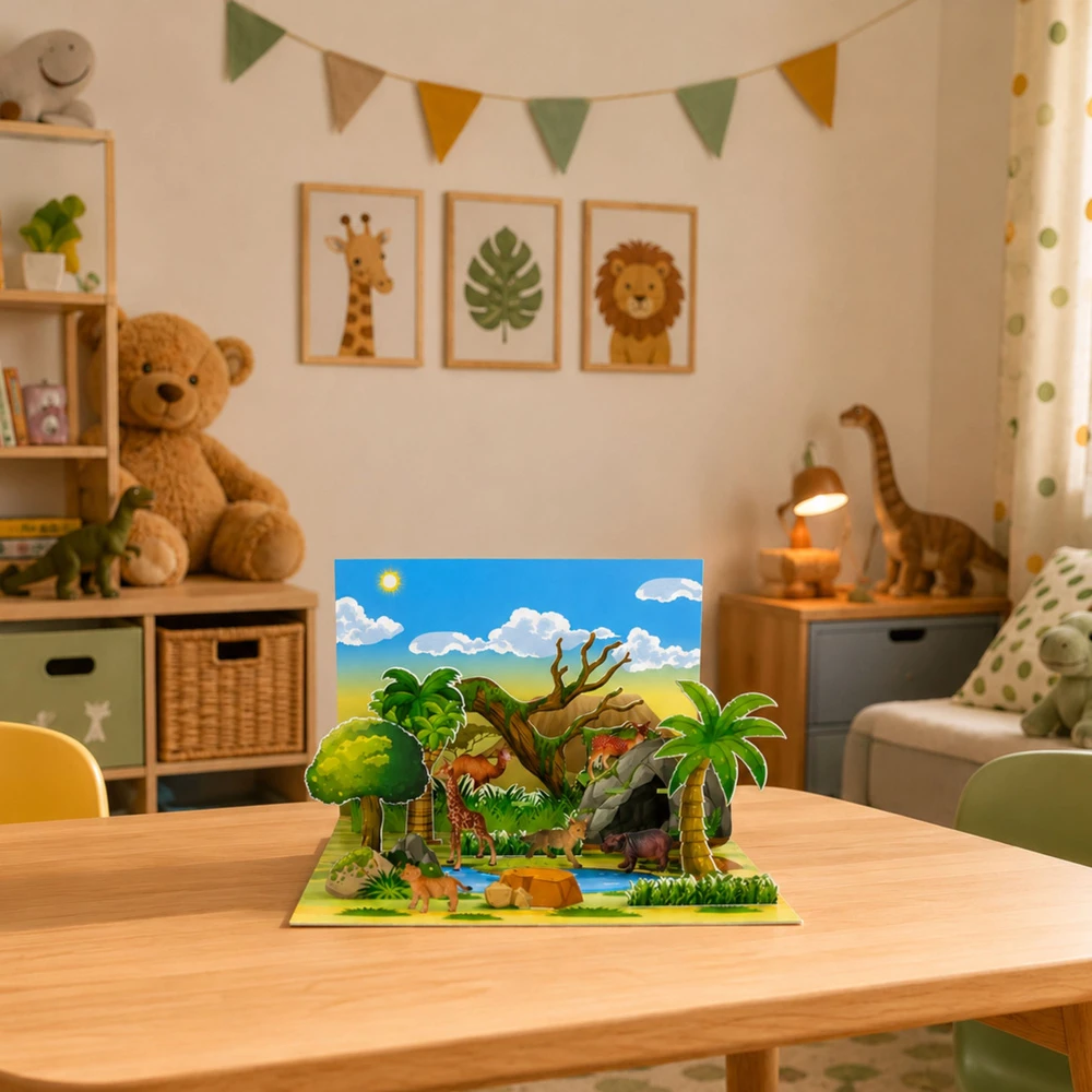 Lean Toys Gyvūnų figūrėlių rinkinys 6 vnt.