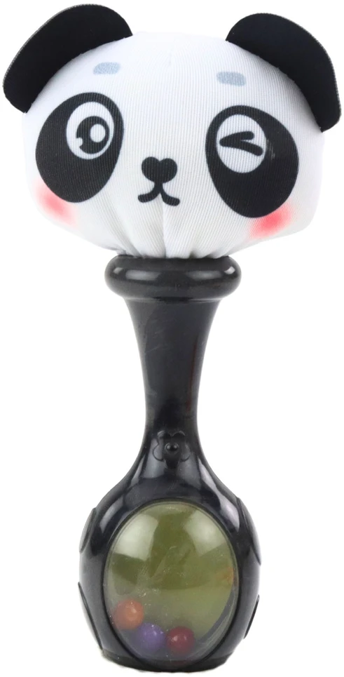 Zestaw Sensorinių Barškučių Rinkinys - Beždžionė ir Panda, 17 x 5.8 x 9 cm