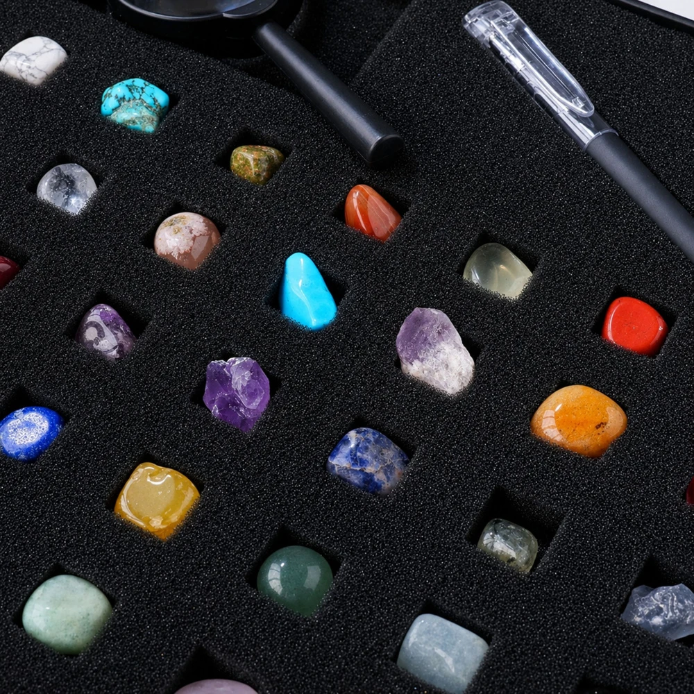 Lean Toys Mineralų rinkinys 43 vnt.