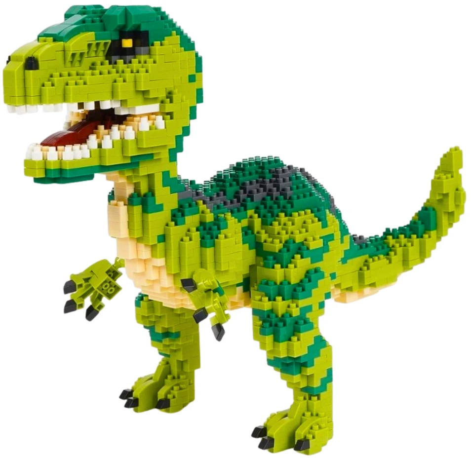 Lean Toys Konstravimo rinkinys Velociraptor 1457 vnt.