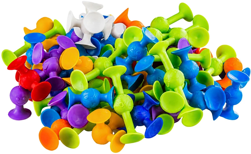 Lean Toys Statybiniai blokeliai spalvoti
