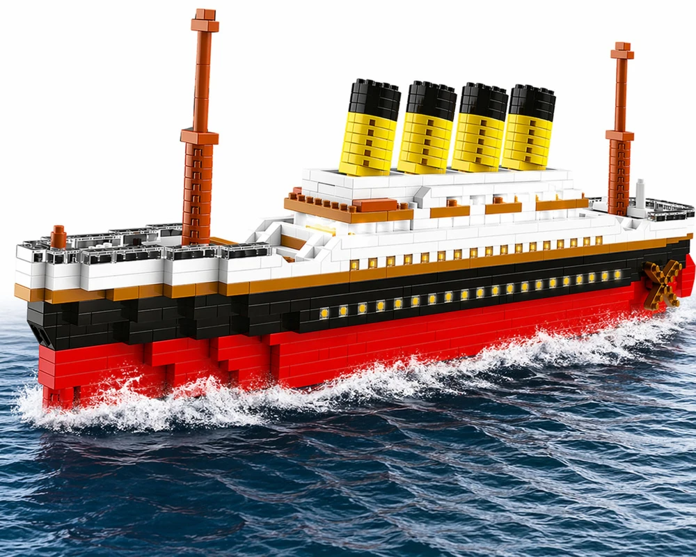 Lean Toys Titaniko modelis 60 cm 3327 vnt.