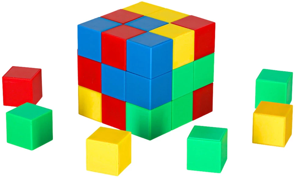 Lean Toys Magnetiniai edukaciniai blokai, 32 vnt.