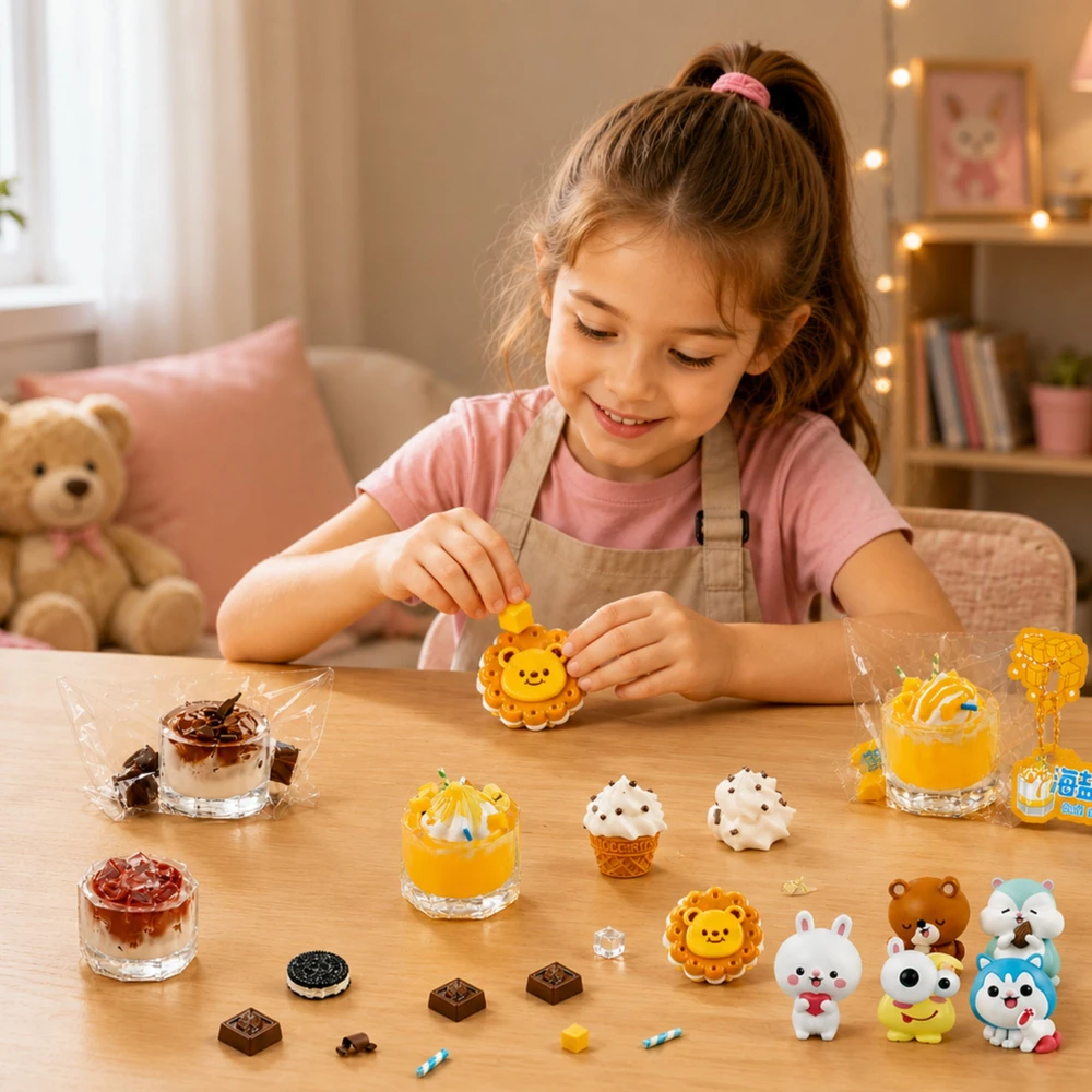 Lean Toys Kūrybinis „squishy“ rinkinys saldumynams ir gėrimams