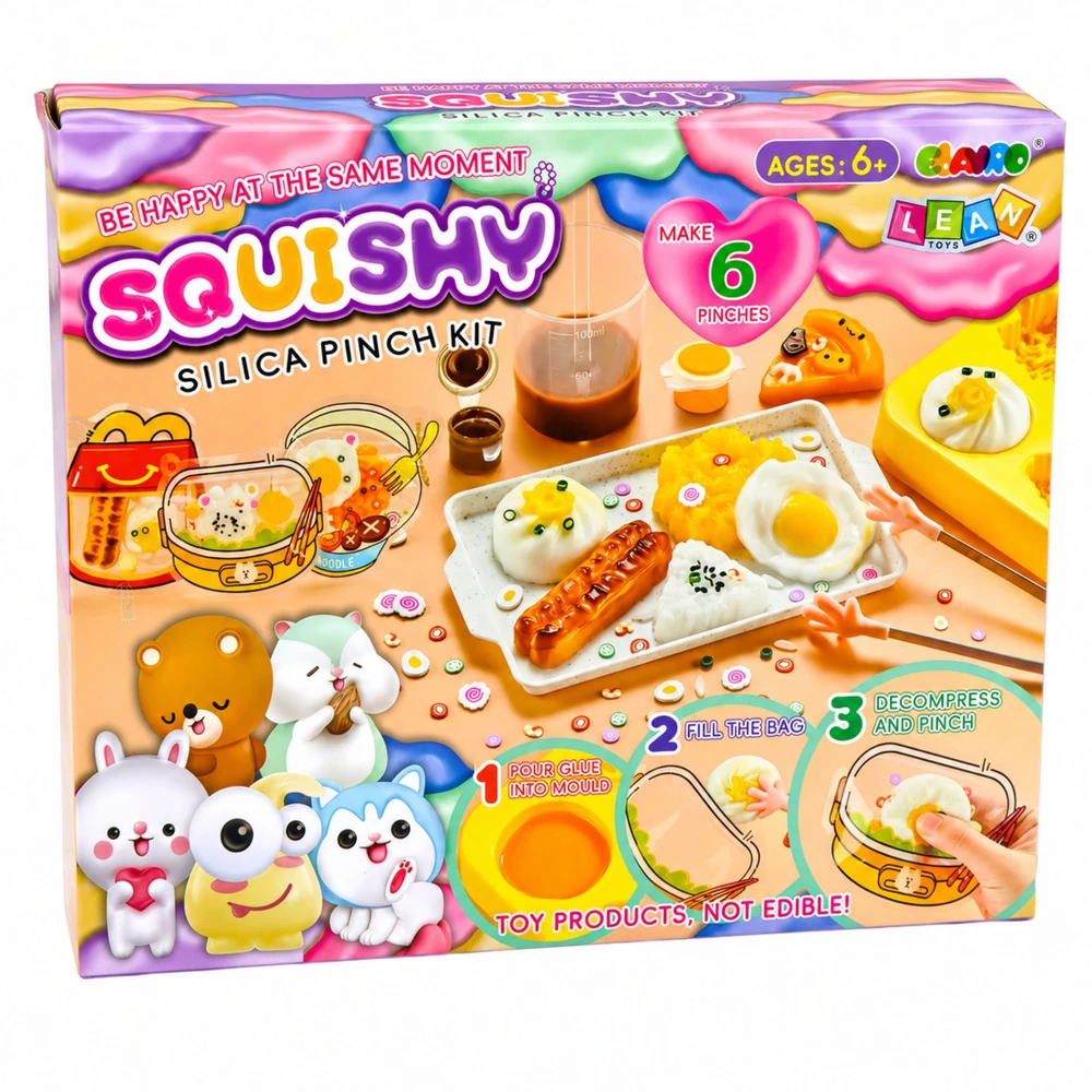 Zestaw Kūrybinis „Squishy“ rinkinys pusryčių formoms