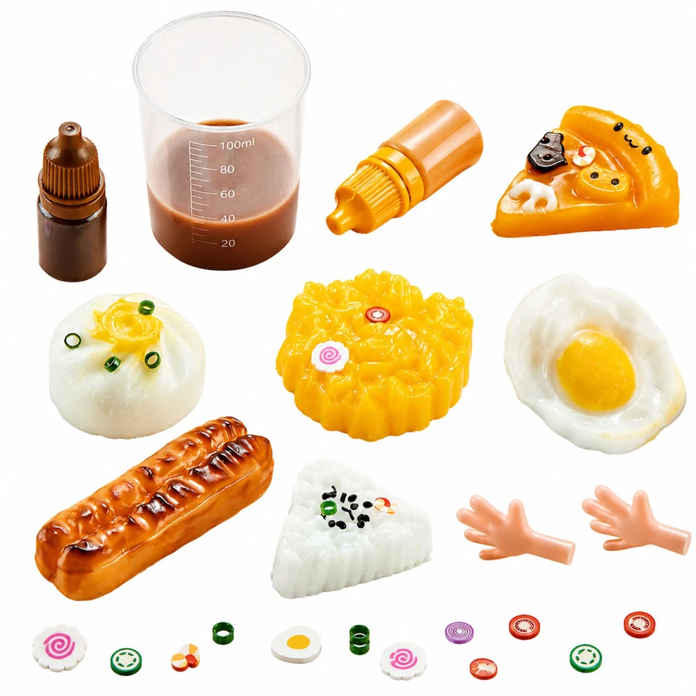 Zestaw Kūrybinis „Squishy“ rinkinys pusryčių formoms
