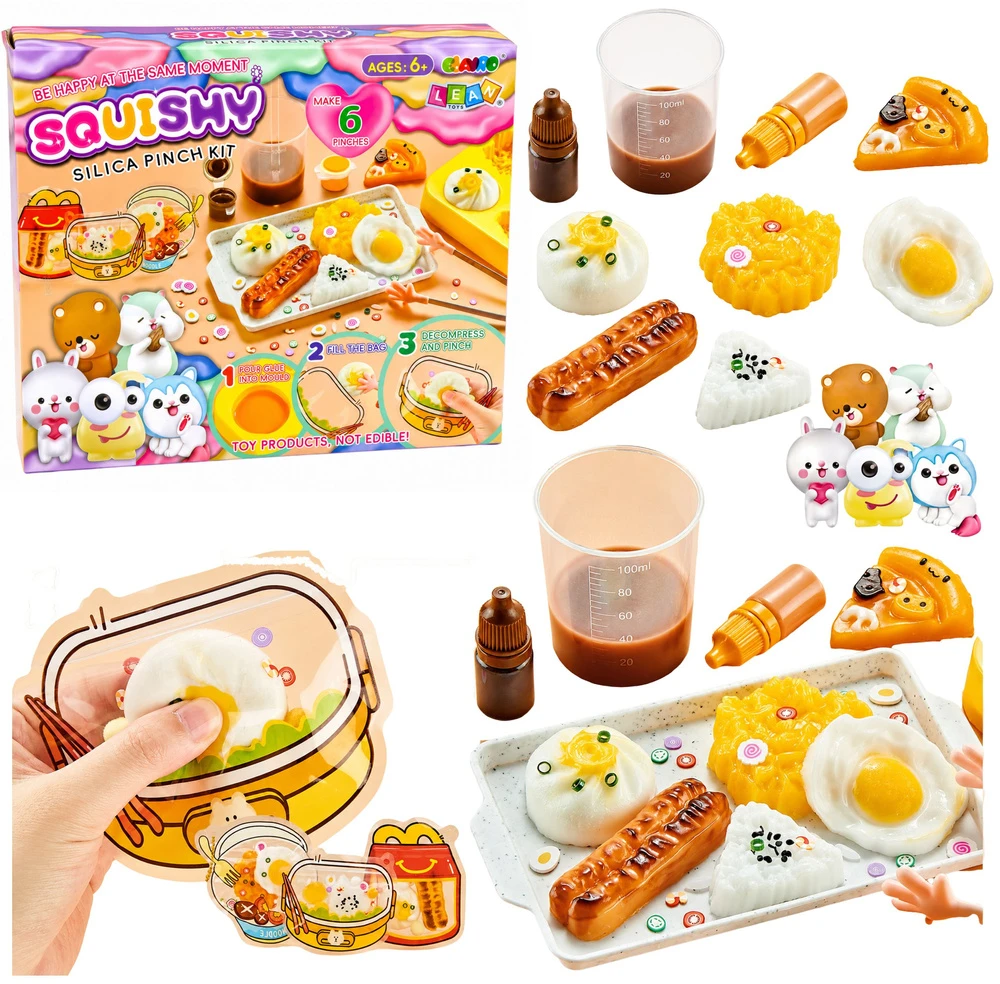 Zestaw Kūrybinis „Squishy“ rinkinys pusryčių formoms