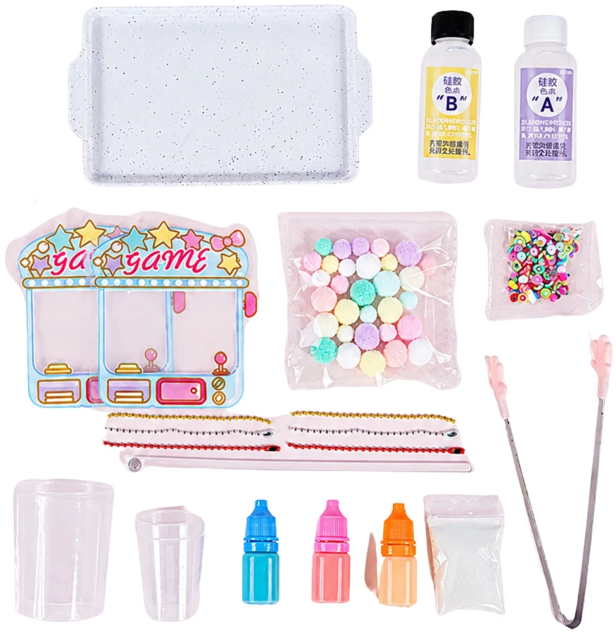 Lean Toys Kūrybinis vaisių formų squishy rinkinys