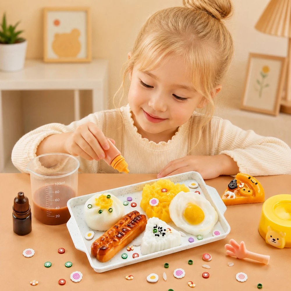 Zestaw Kūrybinis „Squishy“ rinkinys pusryčių formoms