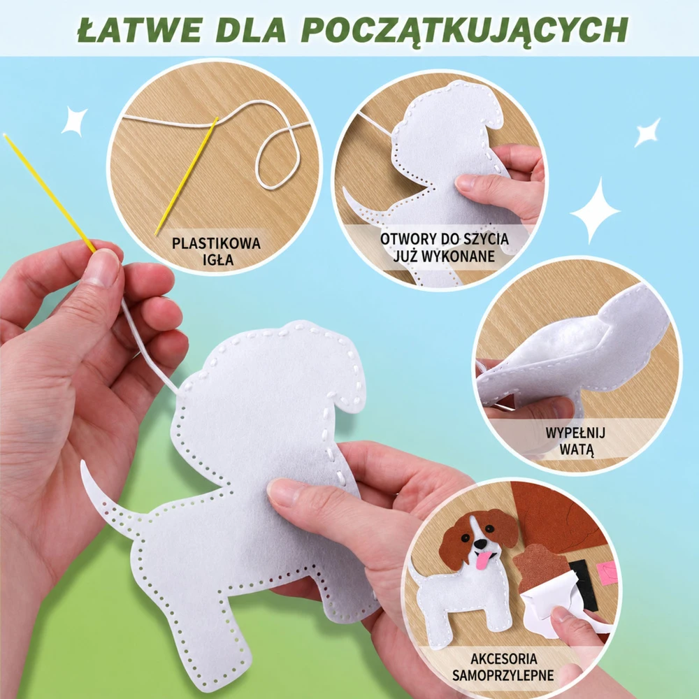 Zestaw Siuvimo rinkinys 6 vnt.