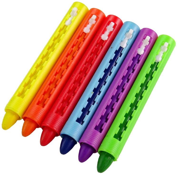 Lean Toys Kreidelių rinkinys Crayon, 6 vnt.