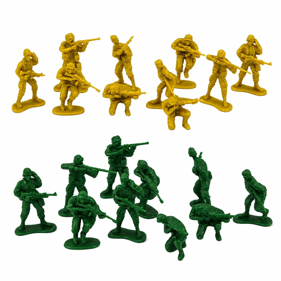 Lean Toys Karinis rinkinys 46 vnt.