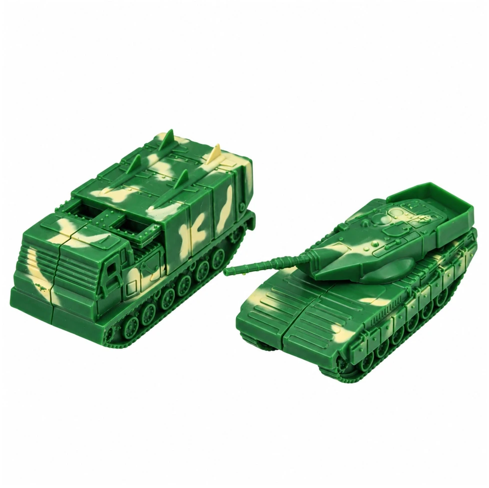 Lean Toys Kareivėlių figūrėlių rinkinys su transporto priemonėmis, 121 vnt.