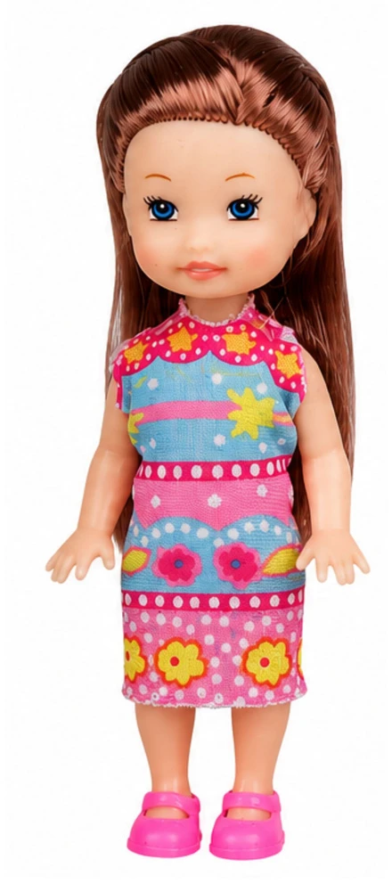 Lean Toys Lėlė su greito maisto rinkiniu 11 cm