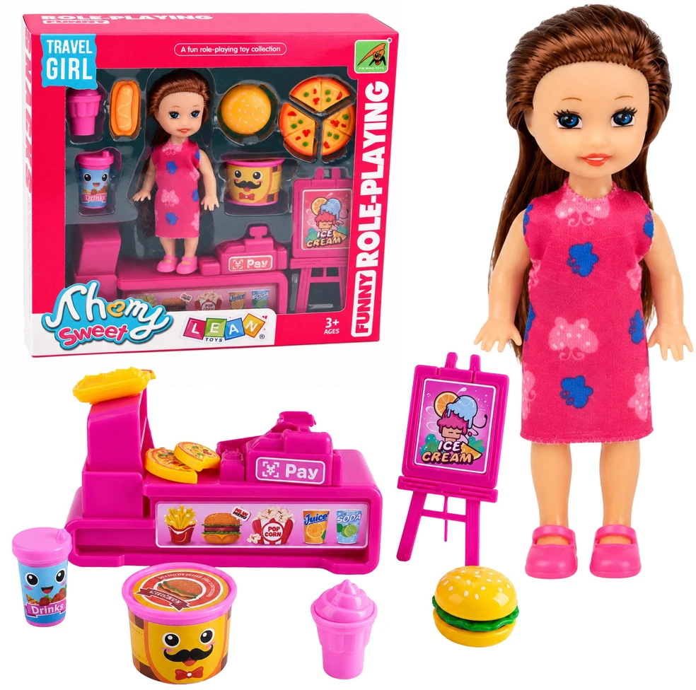 Lean Toys Mini lėlė 11 cm