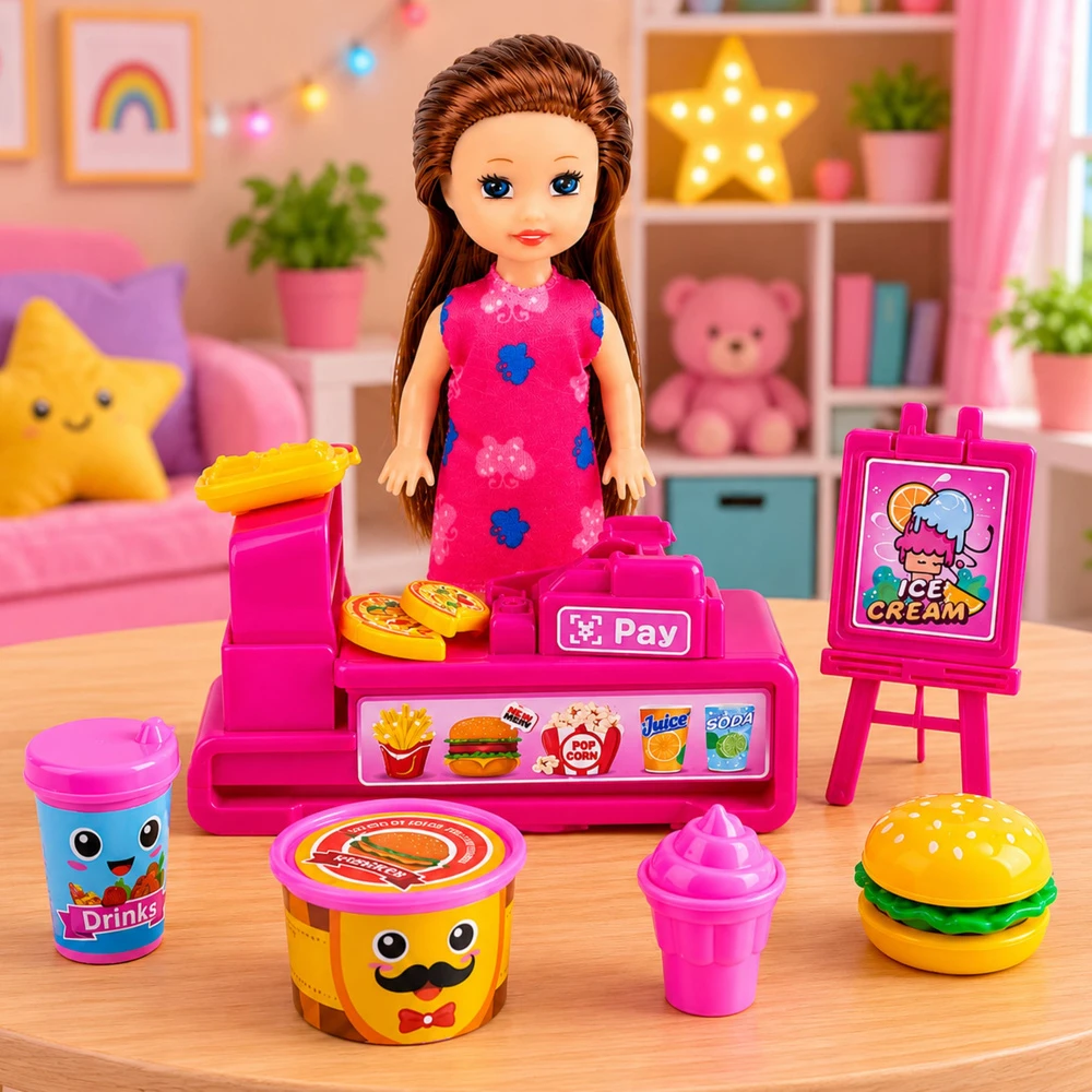 Lean Toys Mini lėlė 11 cm
