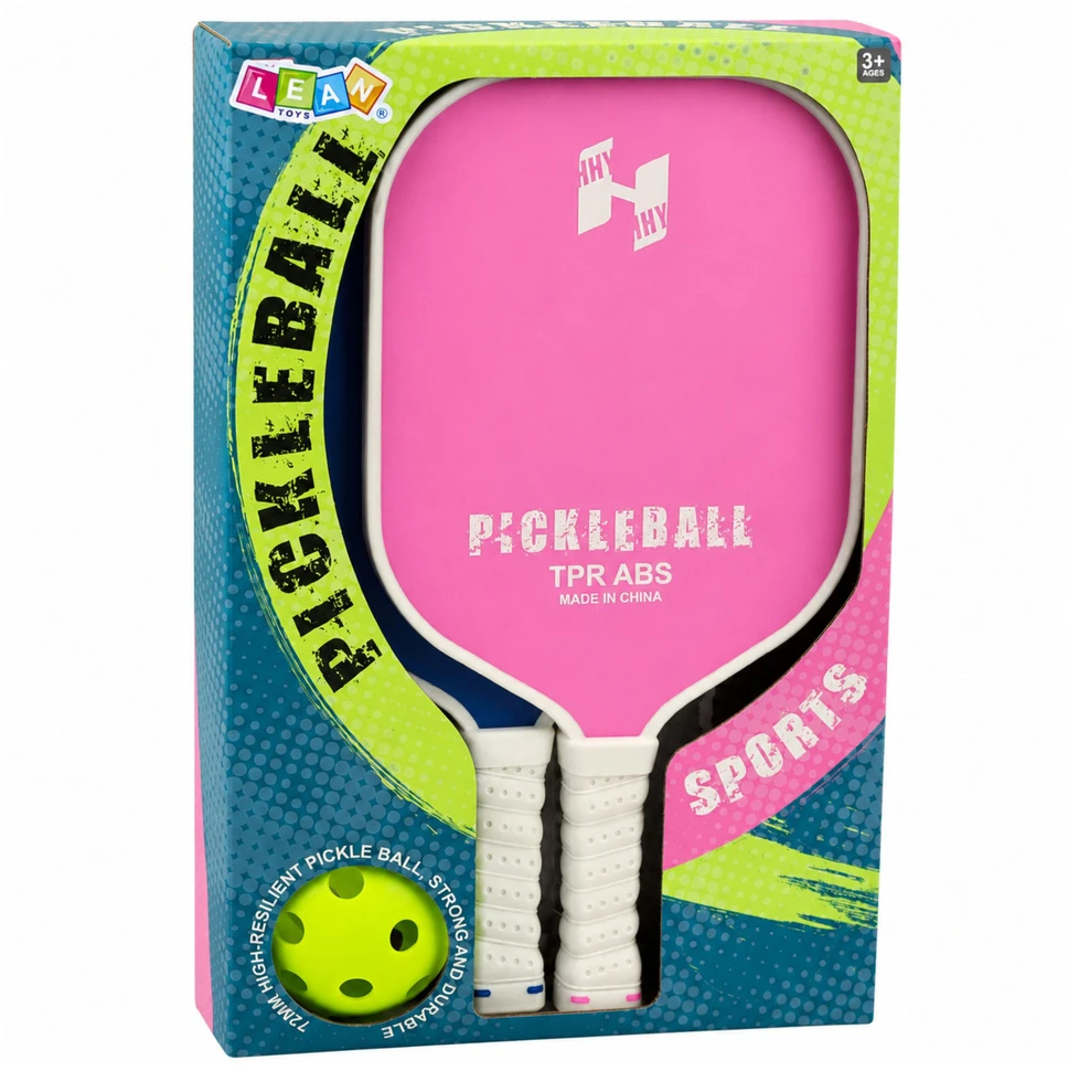Zestaw Pickleball rinkinys rožinė ir mėlyna