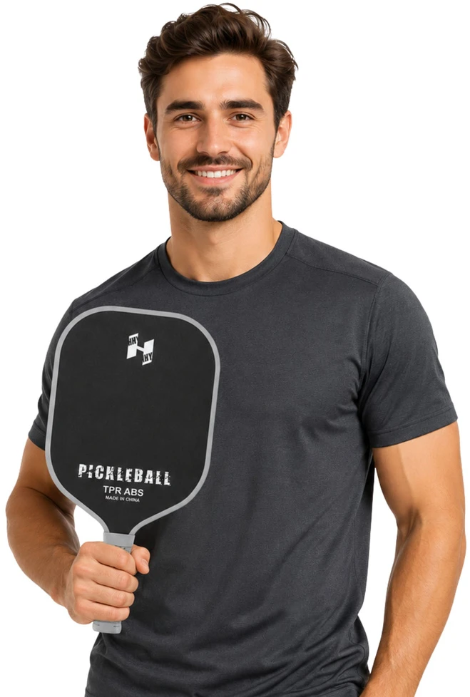 Zestaw Pickleball rinkinys juodas ir pilkas 2 vnt.