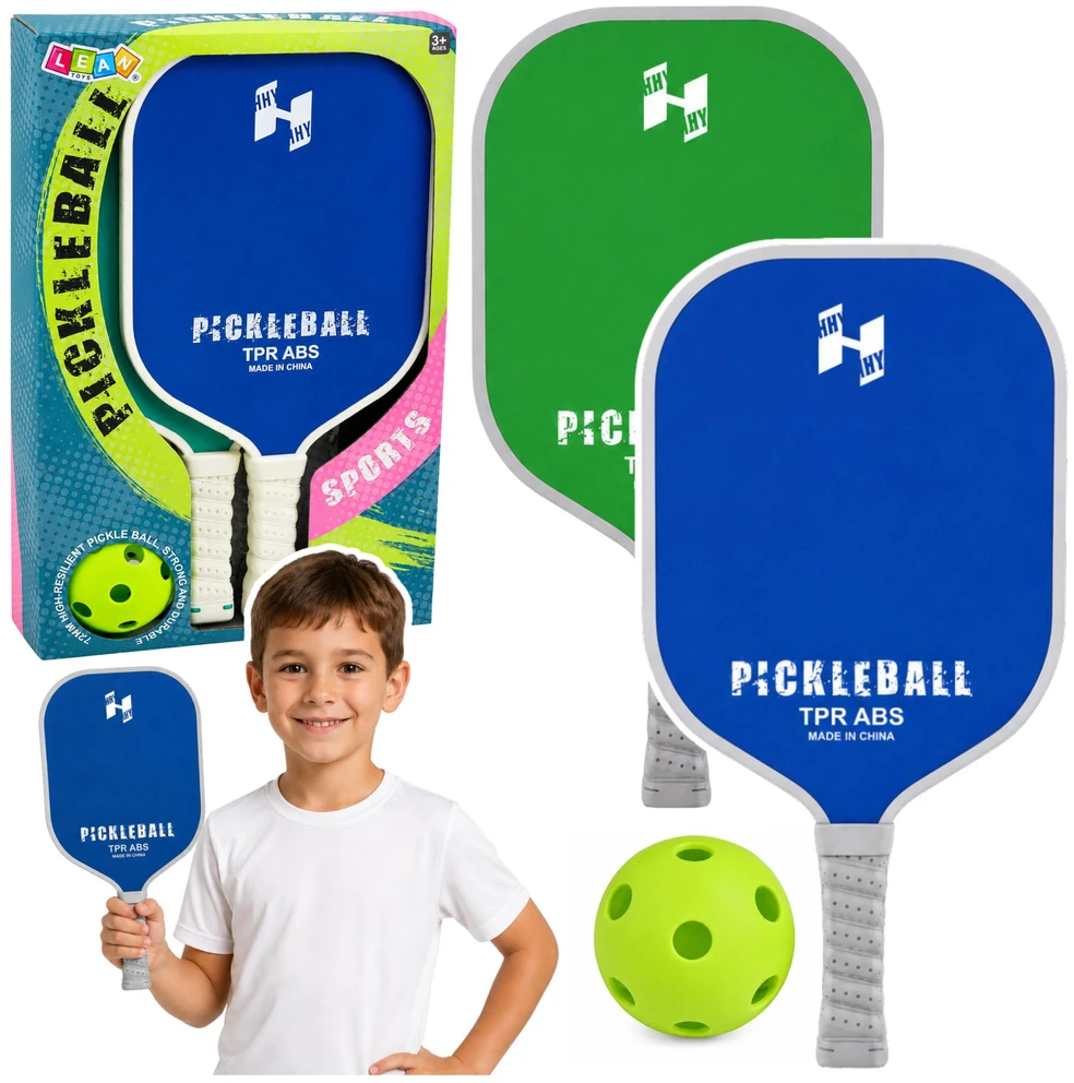 Zestaw Pickleball rinkinys (žalia, mėlyna) 2 vnt.