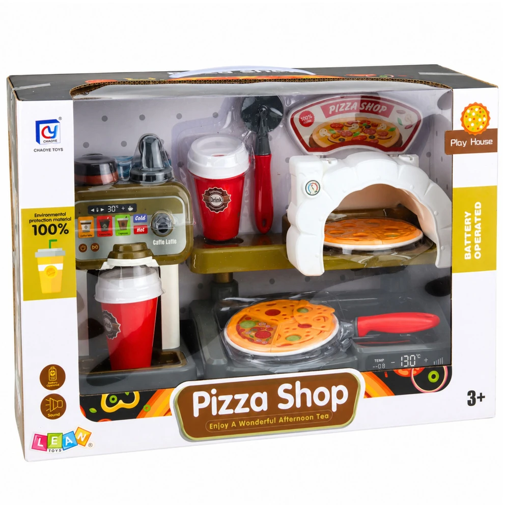 Zestaw WOOPIE Greito maisto XXL Restoranas + Kasos aparatas