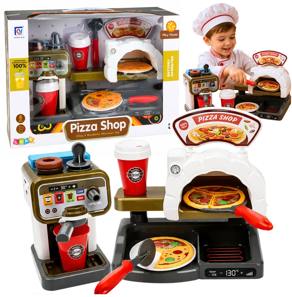 Zestaw WOOPIE Greito maisto XXL Restoranas + Kasos aparatas