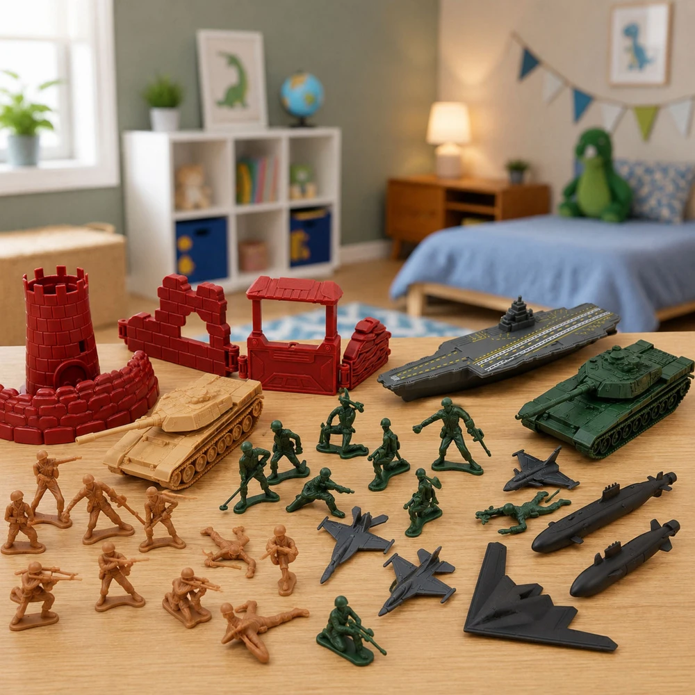 Lean Toys Karinis rinkinys 54 vnt.
