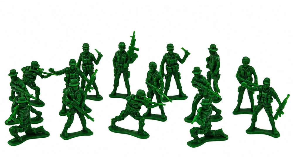 Lean Toys Kareivių rinkinys 72 vnt.
