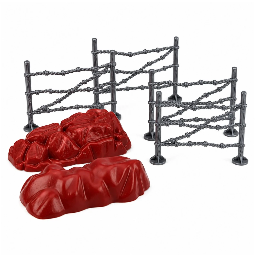 Lean Toys Karinis rinkinys 58 vnt.