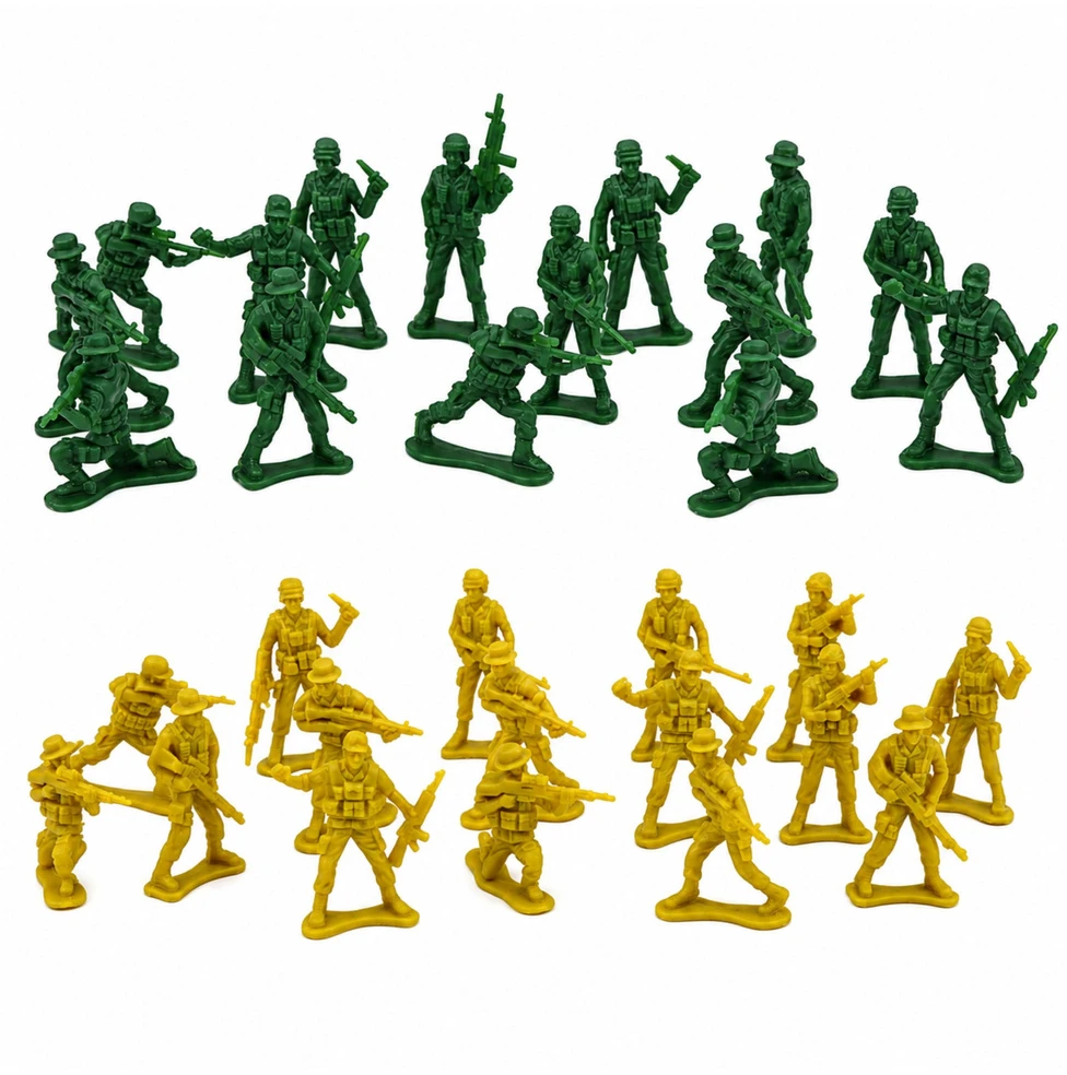Lean Toys Karinis rinkinys 58 vnt.