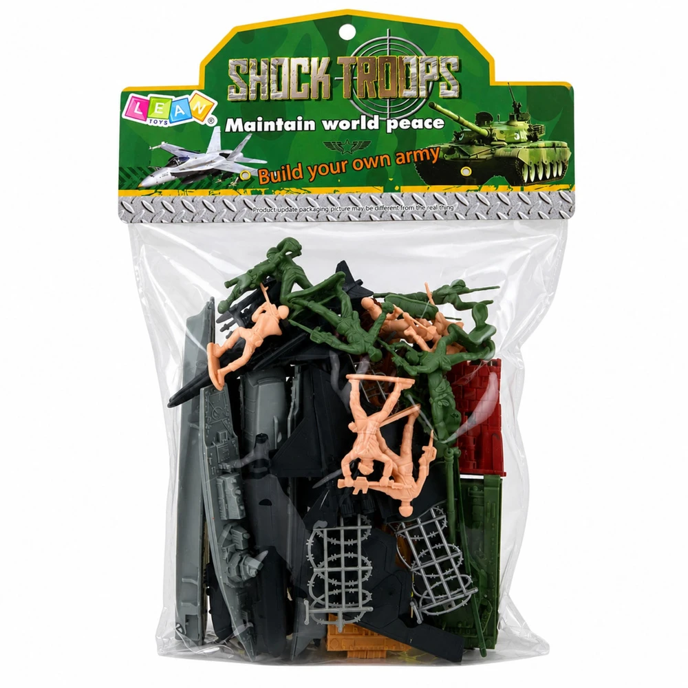 Lean Toys Karinis rinkinys 54 vnt.