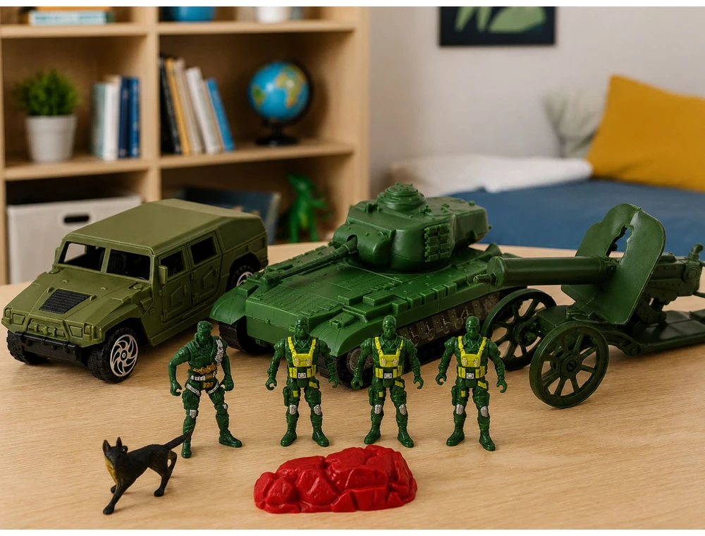 Lean Toys Karinis rinkinys 13 vnt.