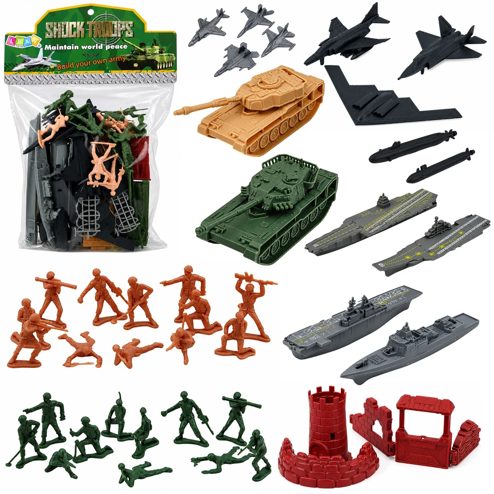 Lean Toys Karinis rinkinys 54 vnt.