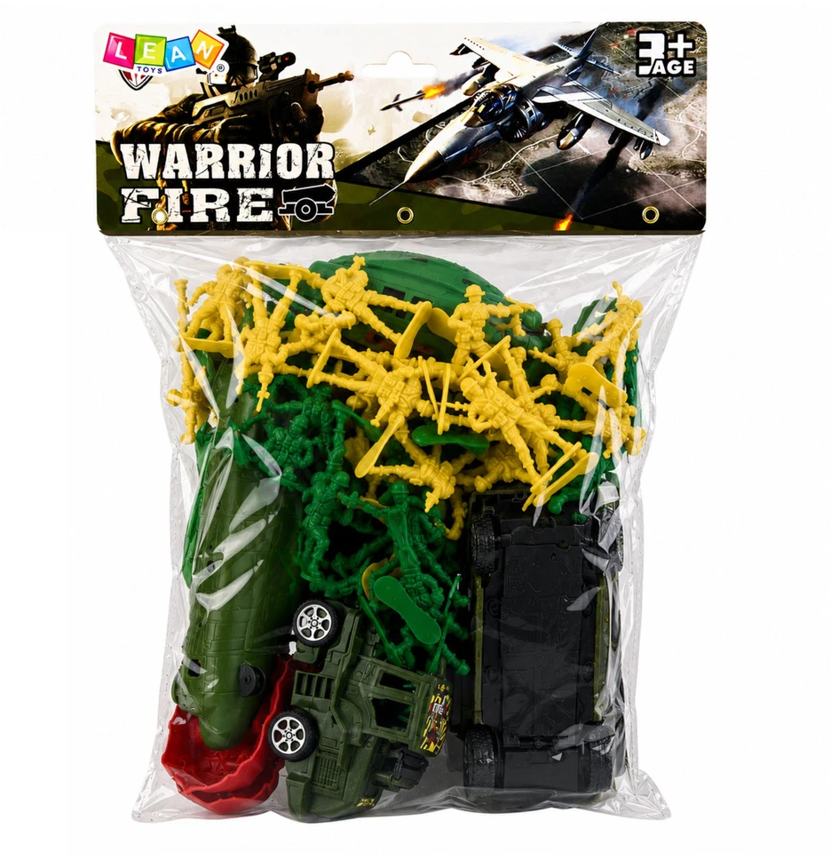 Lean Toys Karinis rinkinys 58 vnt.