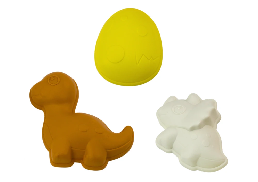 Zestaw Smėlio Žaislų Rinkinys su Dinozaurais