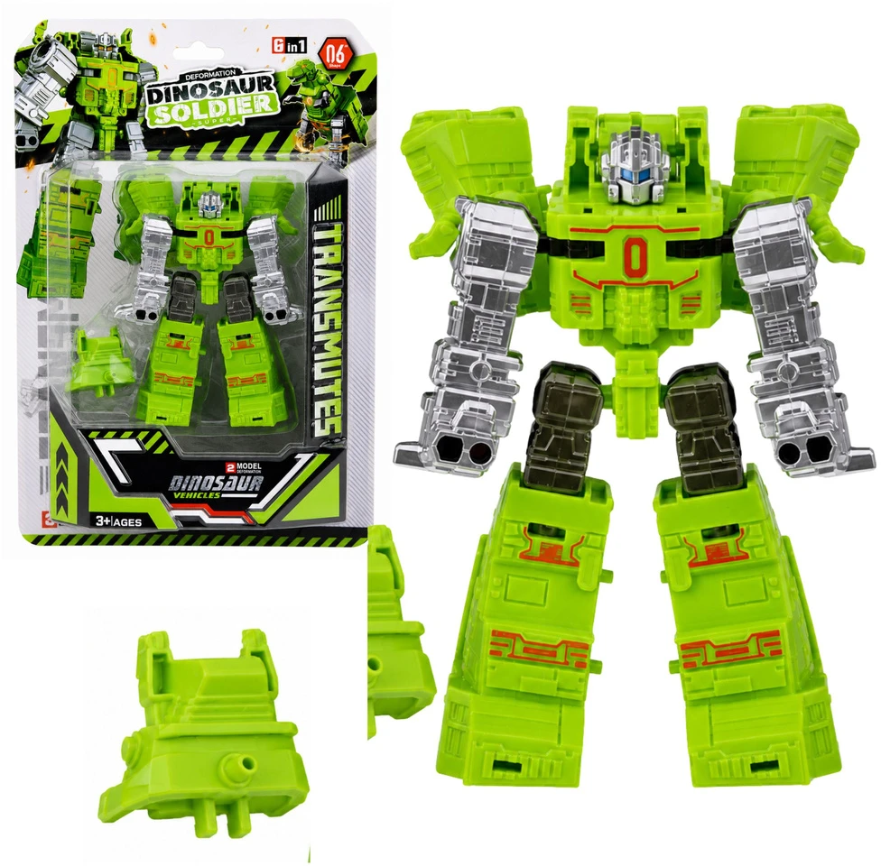 Lean Toys Dinozauro roboto figūrėlė su judančiomis dalimis, įvairių spalvų, 13 x 7 x 4 cm