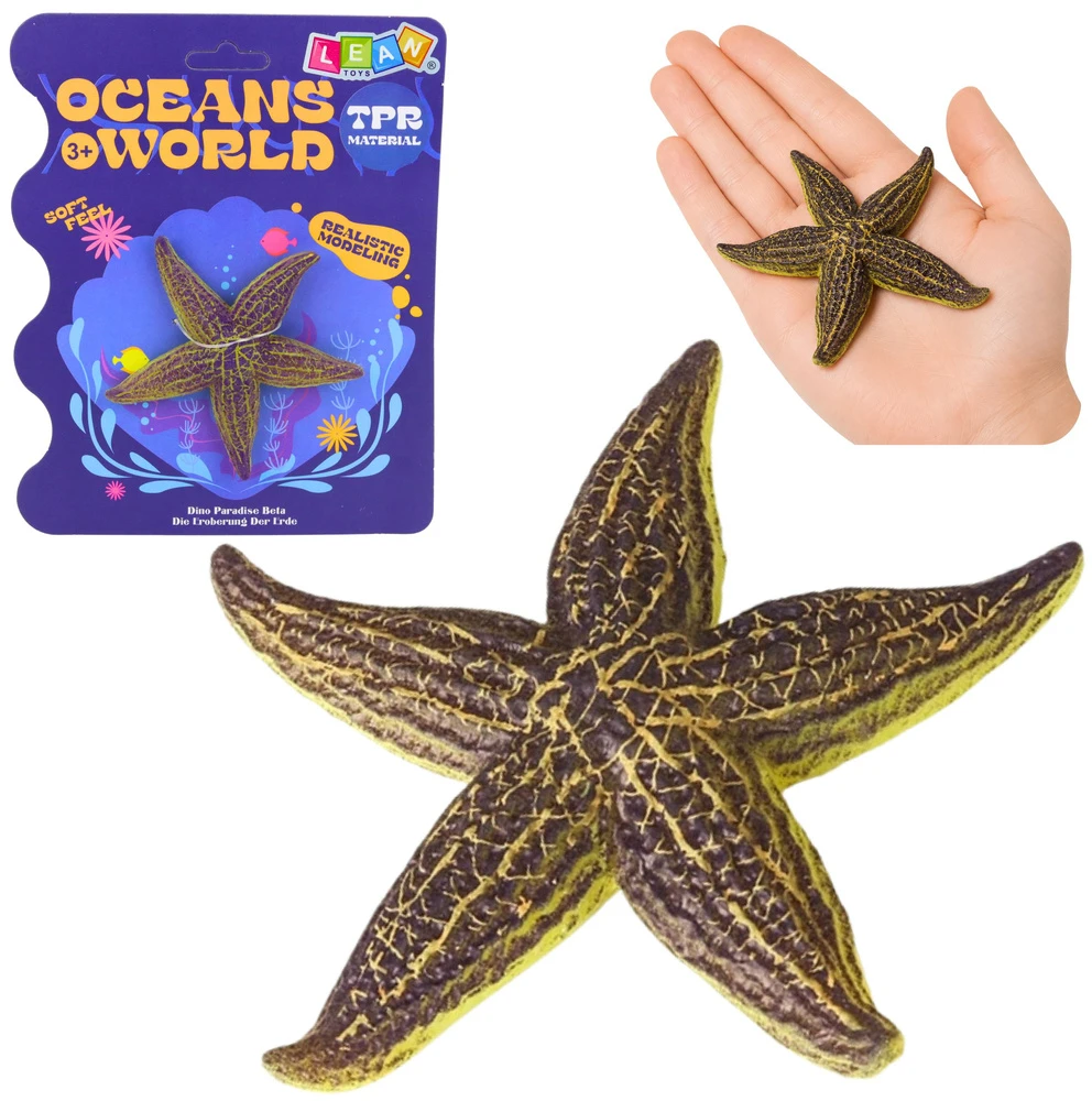 Lean Toys Jūros žvaigždės figūrėlė 9.5 cm