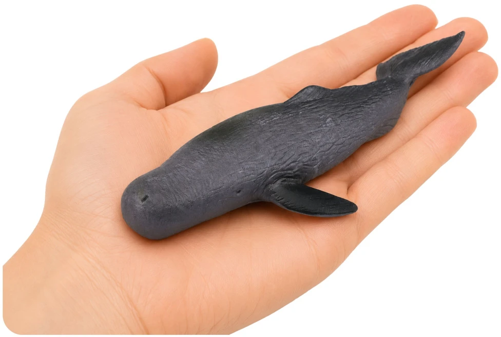 Lean Toys Guminė banginio figūrėlė 18 cm