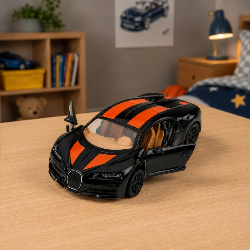 Lean Toys Metalo sportinis automobilis 1:32