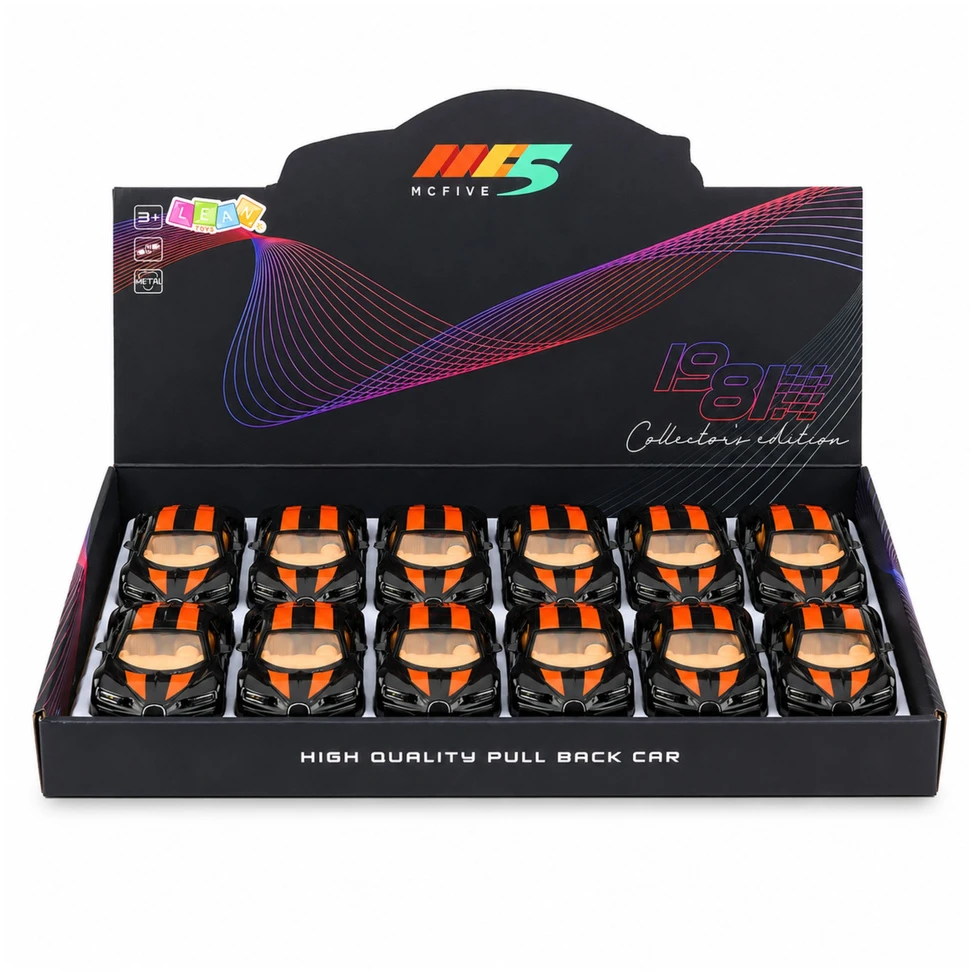 Lean Toys Metalo sportinis automobilis 1:32