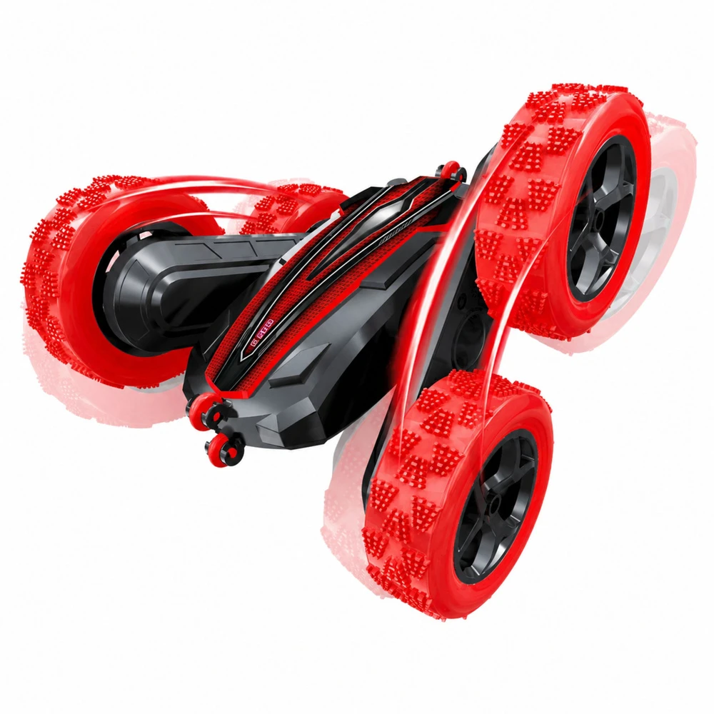 Lean Toys RC triukų automobilis raudonas