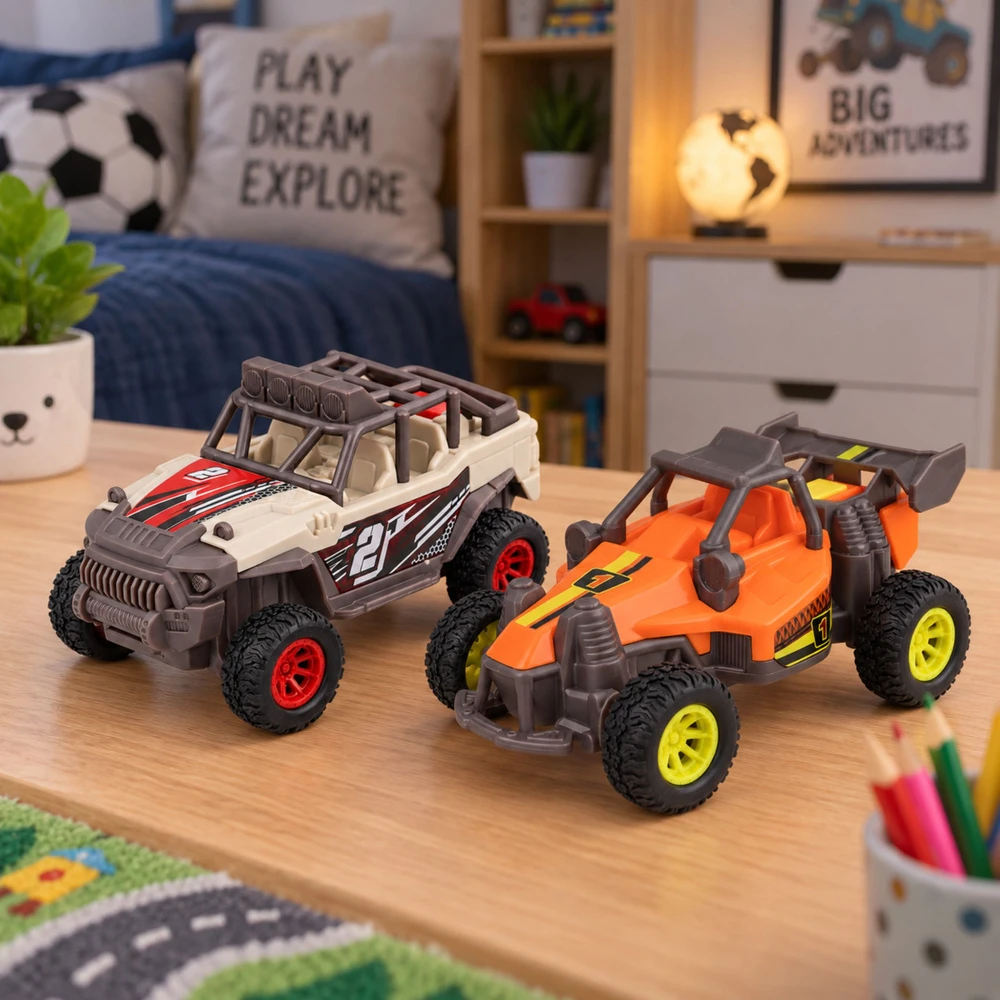 Lean Toys Visureigis bagis su šviesos ir garso efektais, 14 × 8 × 6 cm