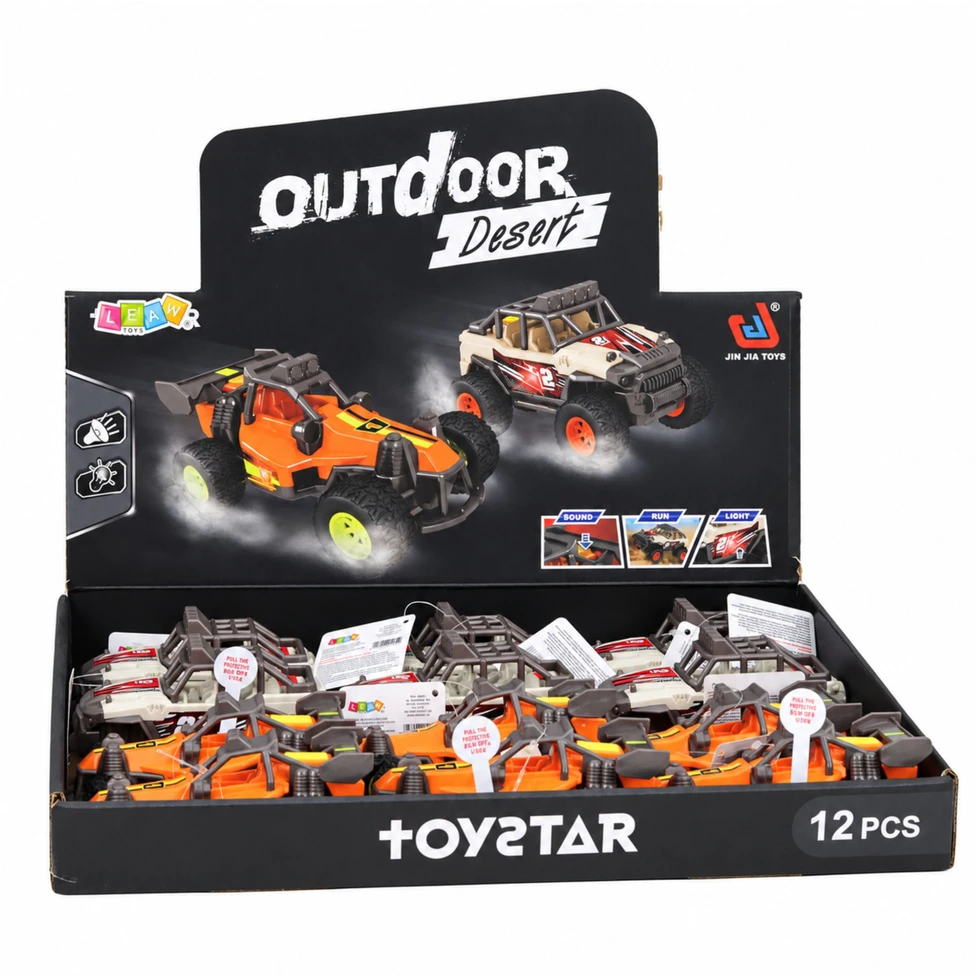 Lean Toys Visureigis bagis su šviesos ir garso efektais, 14 × 8 × 6 cm