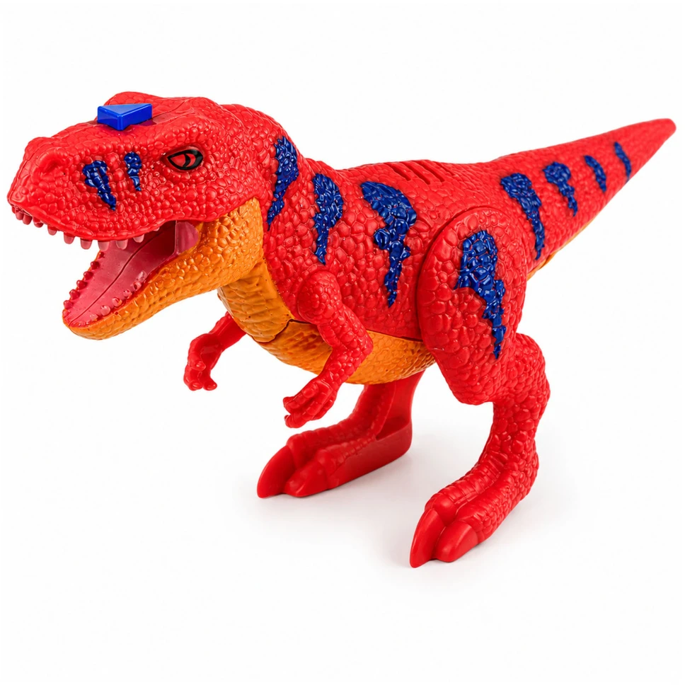 Samochód Visureigis ir T‑Rex dinozauras 20.5 x 10.5 x 10.5 cm