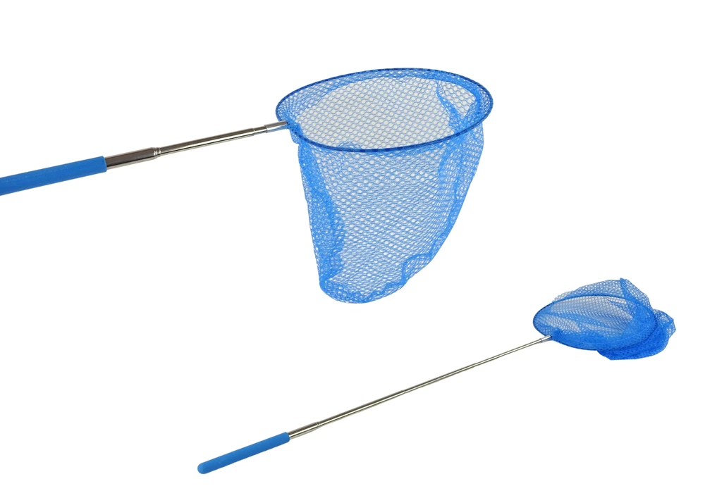 Lean Toys Tinklelis drugeliams gaudyti, mėlynas