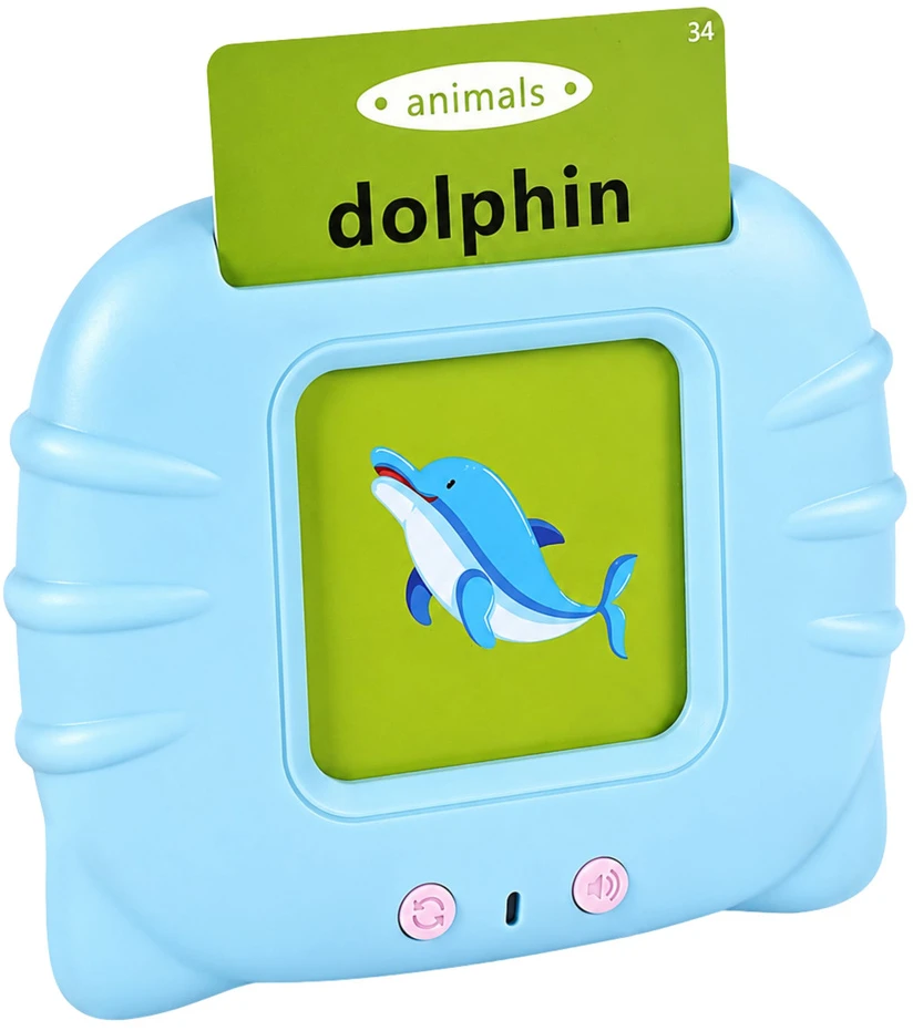 Lean Toys Kortų skaitytuvas mėlynas