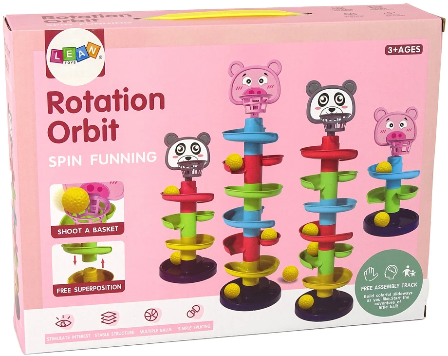 Kamuoliukų trasa Lean Toys